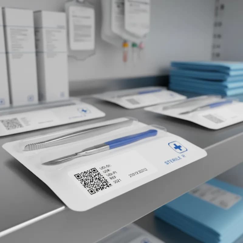 Medical Device UDI Label